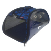 BACCO MİLANO ŞEFFAF ÇANTA MAVİ KOMANDO DESENLİ BACCO MİLANO ŞEFFAF ÇANTA MAVİ KOMANDO DESENLİ