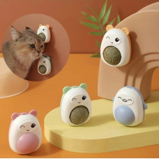 Panda Model Catnip Kedi Yalama Topu