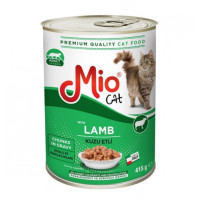 MİO KUZU ETLİ KEDİ KONSERVESİ 415 GR 24 LÜ